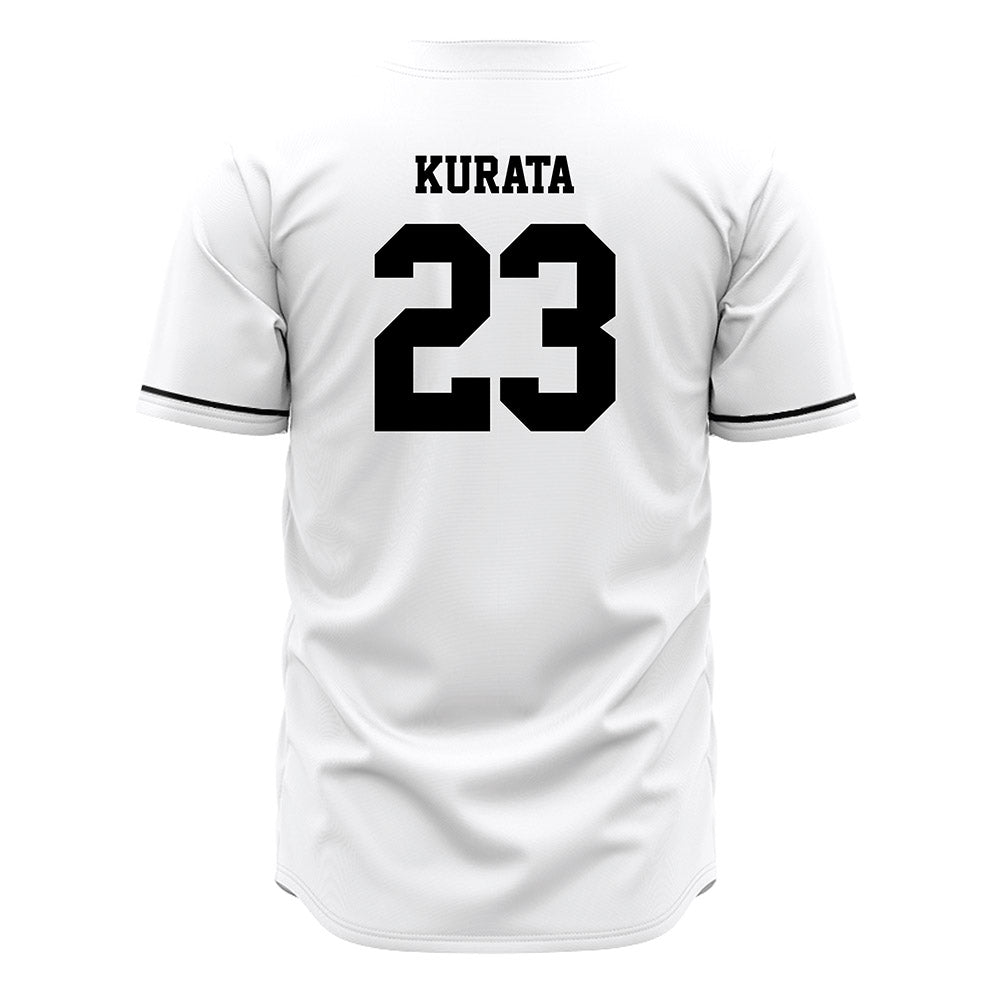 CSUN - NCAA Baseball : Matthew Kurata - White Jersey-1