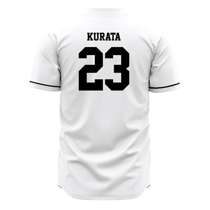 CSUN - NCAA Baseball : Matthew Kurata - White Jersey-1