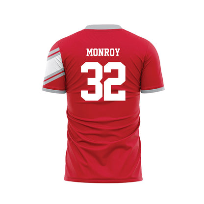 CSUN - NCAA Women's Soccer : Michelle Monroy - Red Soccer Jersey-1