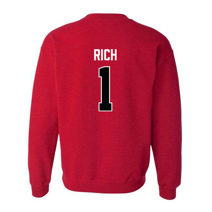 Lamar - NCAA Women's Soccer : Maddie Rich - Classic Shersey Crewneck Sweatshirt-1