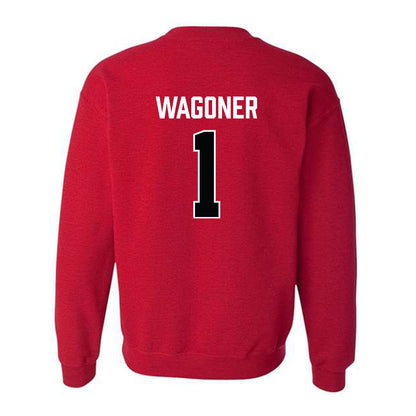 Lamar - NCAA Baseball : Jake Wagoner - Classic Shersey Crewneck Sweatshirt-1