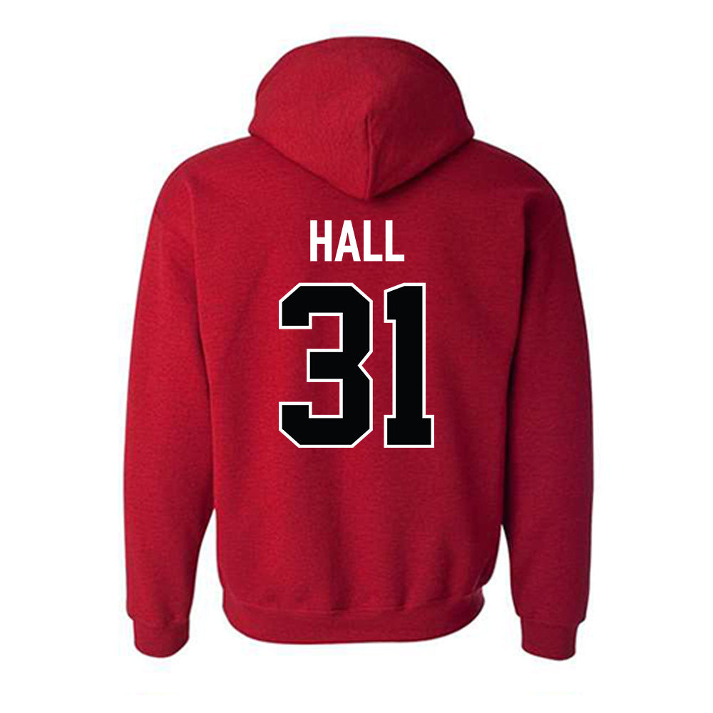 Lamar - NCAA Football : Kamron Hall - Classic Shersey Hooded Sweatshirt-1
