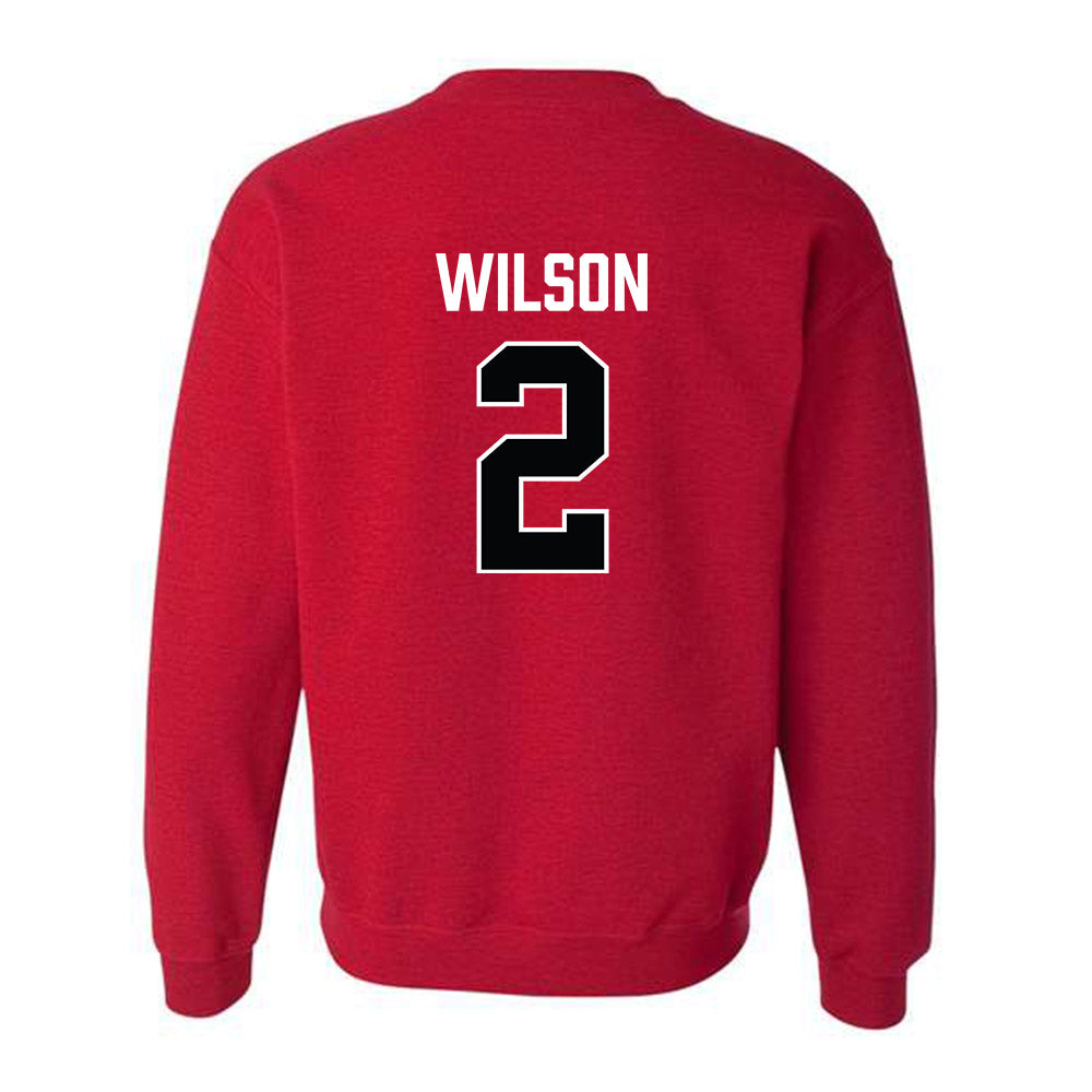 Lamar - NCAA Softball : Cala Wilson - Classic Shersey Crewneck Sweatshirt-1