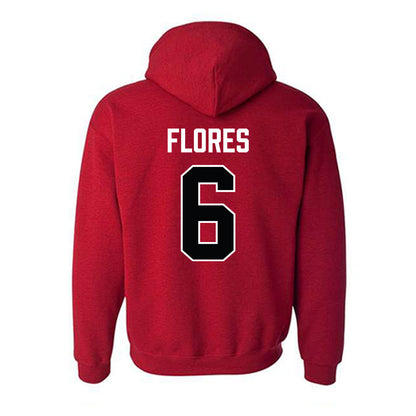Lamar - NCAA Softball : Isabella Flores - Classic Shersey Hooded Sweatshirt-1
