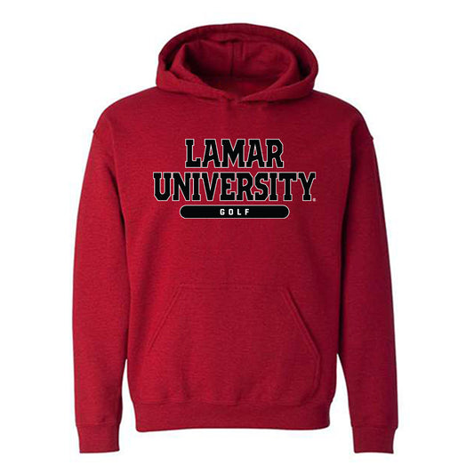 Lamar - NCAA Men's Golf : Luc Gavagnin - Classic Shersey Hooded Sweatshirt-0