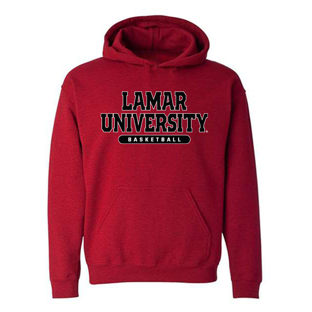 Lamar - NCAA Women's Basketball : Akasha Davis - Classic Shersey Hooded Sweatshirt-0