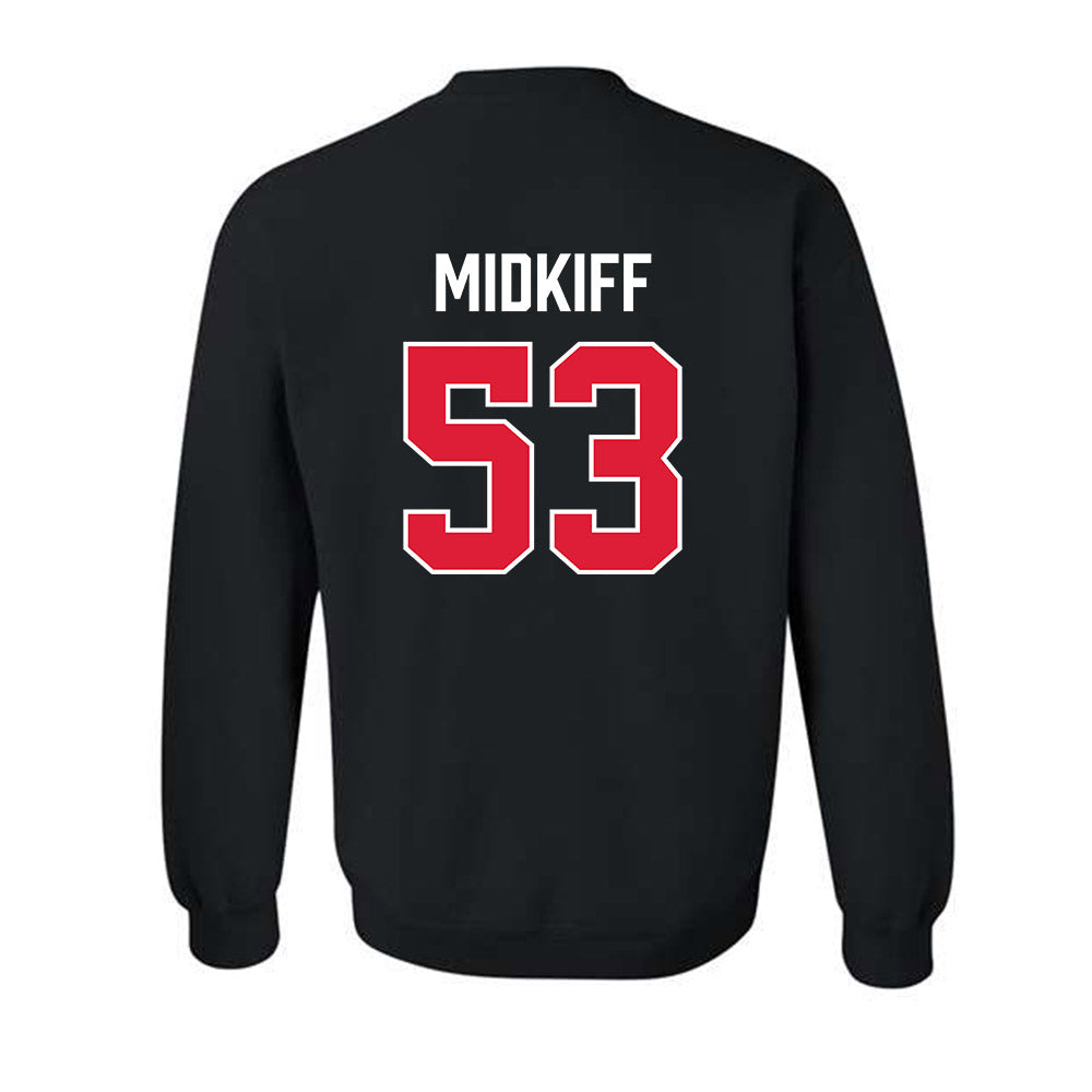 Lamar - NCAA Baseball : Daniel Midkiff - Crewneck Sweatshirt-1