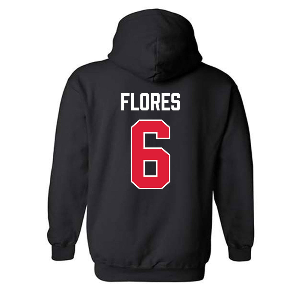 Lamar - NCAA Softball : Isabella Flores - Hooded Sweatshirt-1