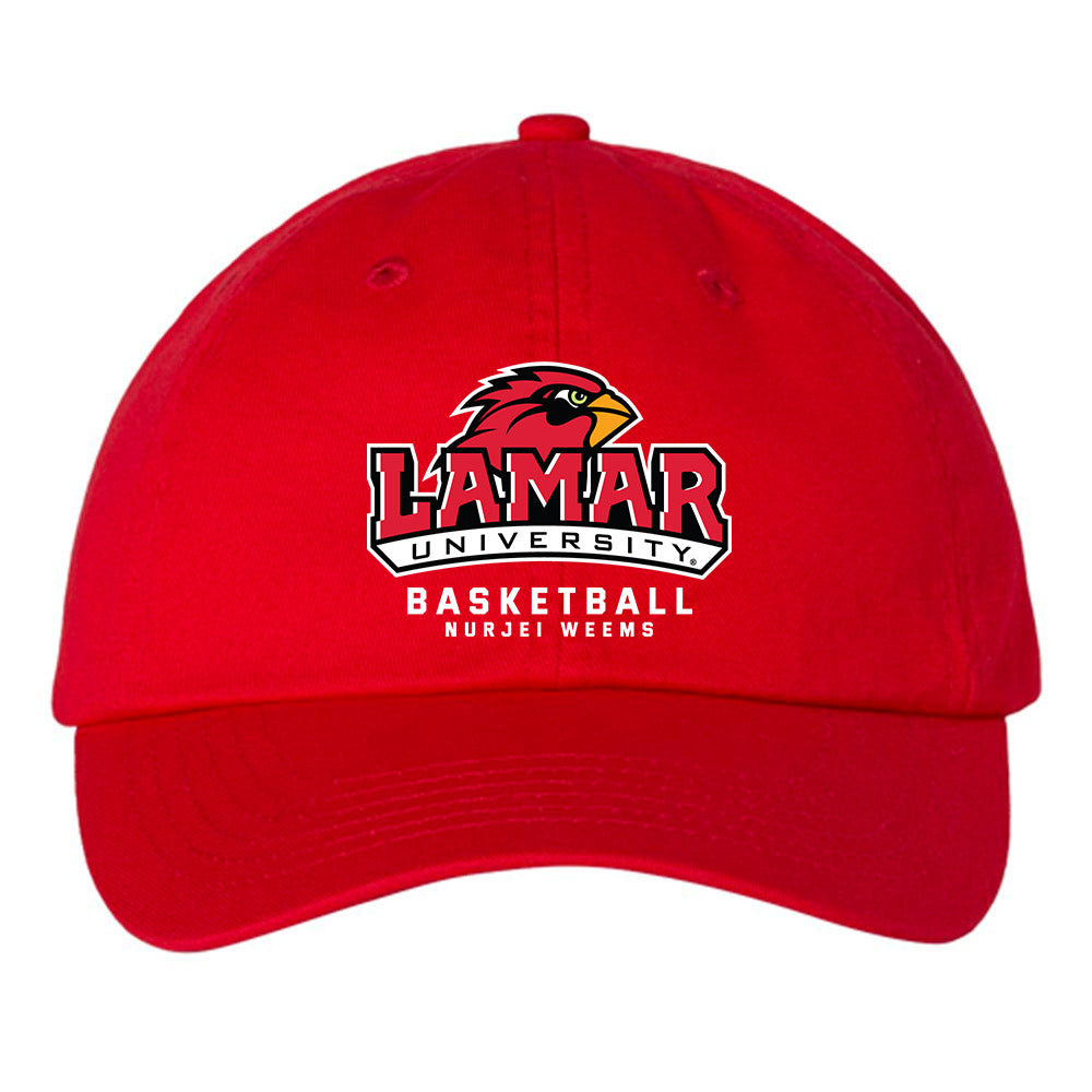 Lamar - NCAA Women's Basketball : Nurjei Weems - Dad Hat