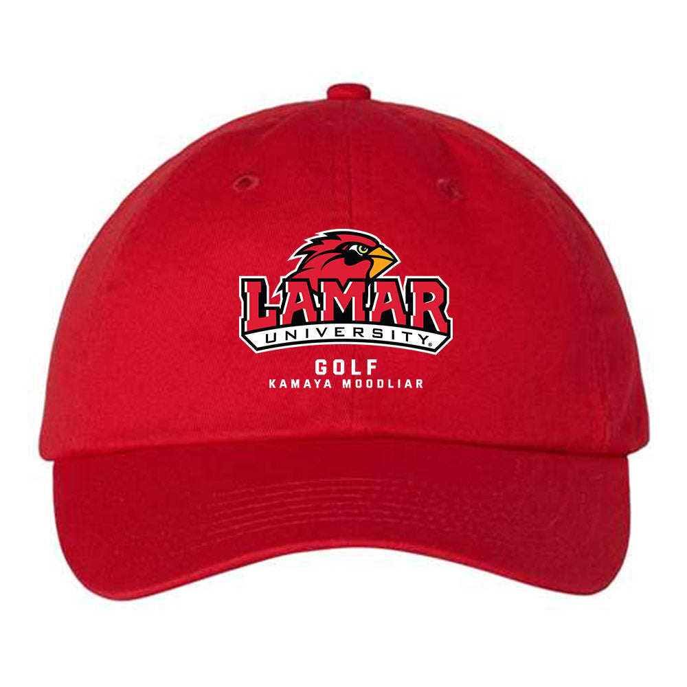 Lamar - NCAA Women's Golf : Kamaya Moodliar - Dad Hat-0