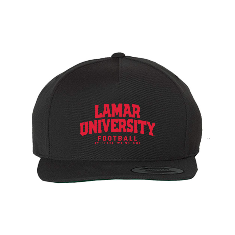 Lamar - NCAA Football : IyiolaOluwa Solomi - Snapback Hat