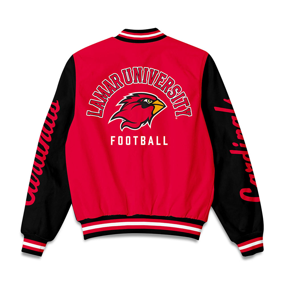 Lamar - NCAA Football : Alex Sumler - Bomber Jacket-1