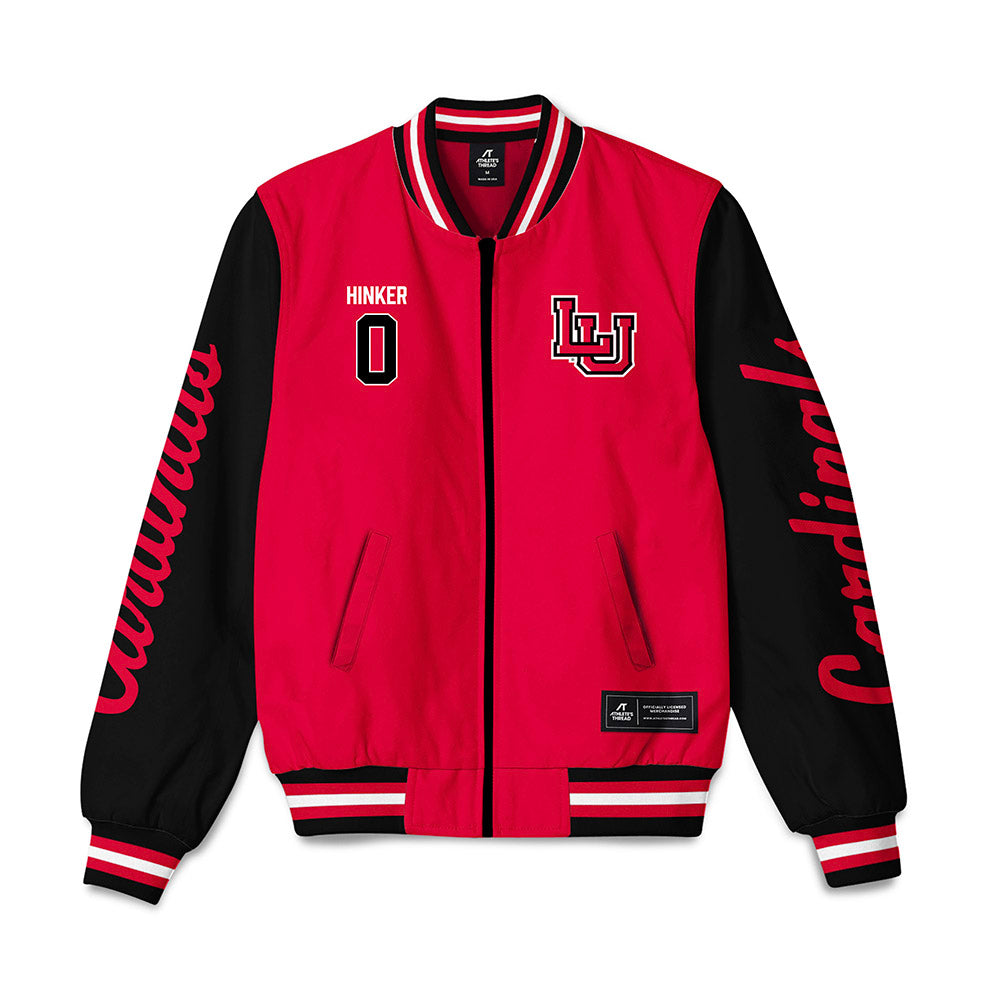 Lamar - NCAA Men's Basketball : Caden Hinker - Bomber Jacket-0