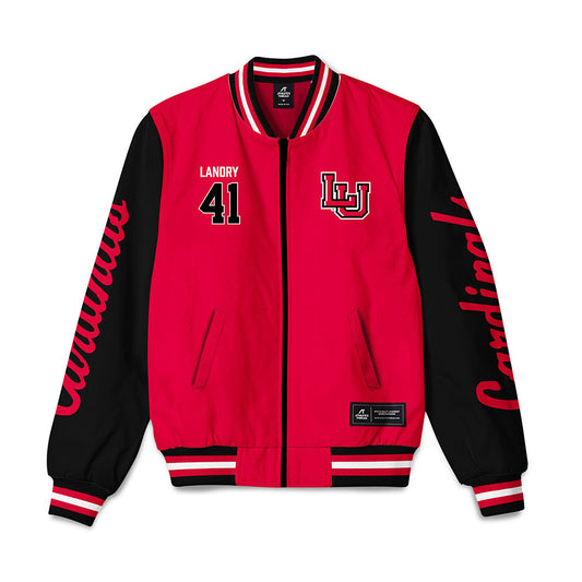 Lamar - NCAA Football : Taveian Landry - Bomber Jacket-0