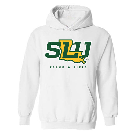SELU - NCAA Men's Track & Field : Daniel Atinaya - Classic Shersey Hooded Sweatshirt-0