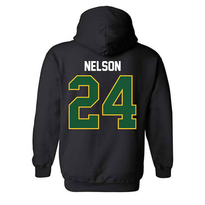 SLU - NCAA Women's Soccer : Aja Nelson - Classic Shersey Hooded Sweatshirt-1