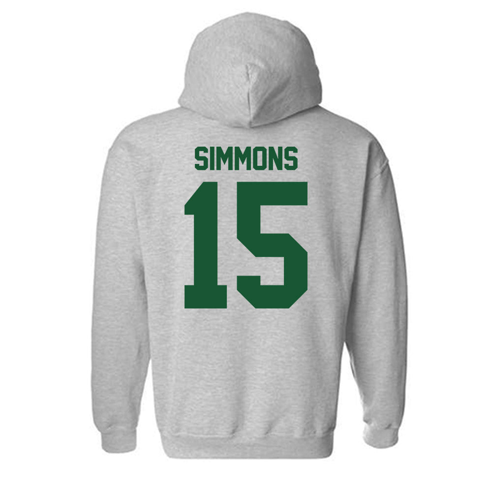 SELU - NCAA Baseball : Sawyer Simmons - Classic Shersey Hooded Sweatshirt-1