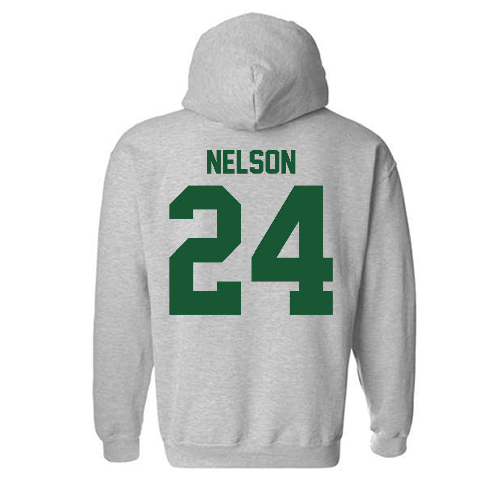 SLU - NCAA Women's Soccer : Aja Nelson - Classic Shersey Hooded Sweatshirt-1