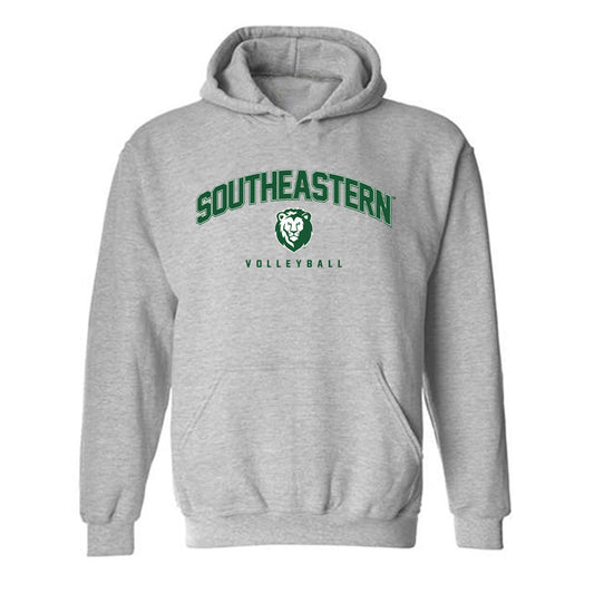SLU - NCAA Women's Volleyball : Claire King - Classic Shersey Hooded Sweatshirt-0