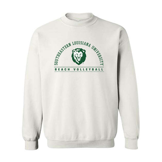 SELU - NCAA Beach Volleyball : Kirstin Morris - Crewneck Sweatshirt-0