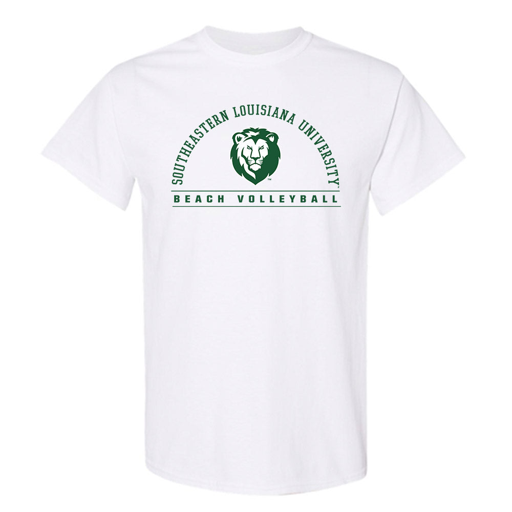 SELU - NCAA Beach Volleyball : Kirstin Morris - T-Shirt-0