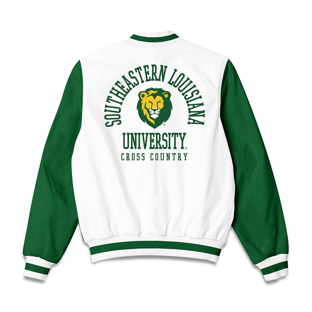 SELU - NCAA Women's Cross Country : Alexis Pitts - Bomber Jacket-1