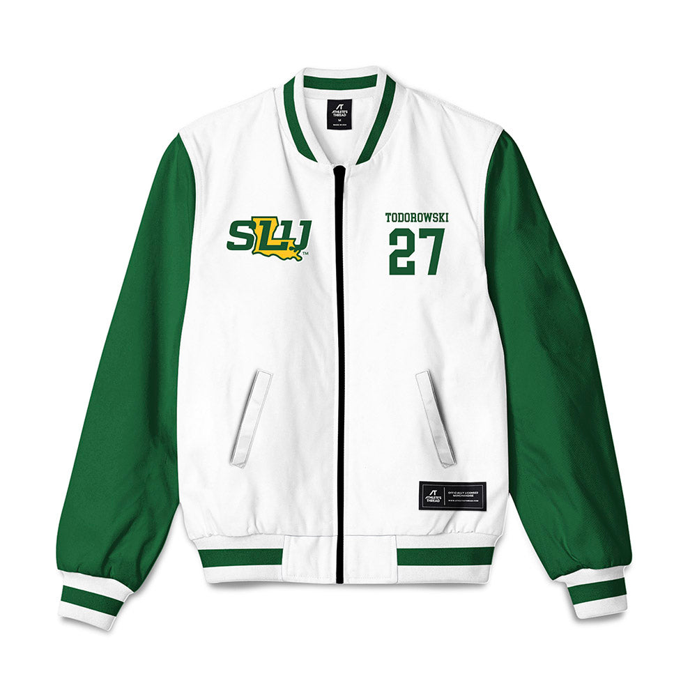SELU - NCAA Baseball : Triston Todorowski - Bomber Jacket-0