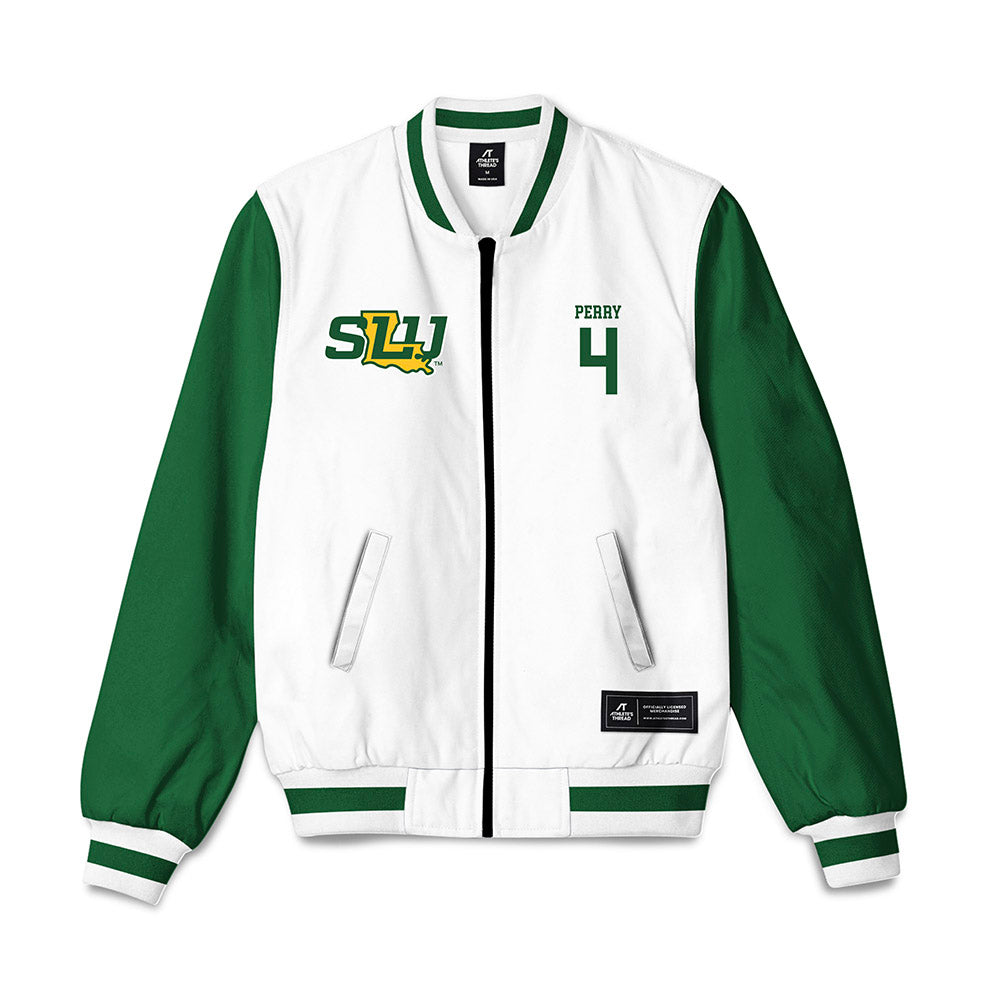 SELU - NCAA Baseball : Alex Perry - Bomber Jacket-0