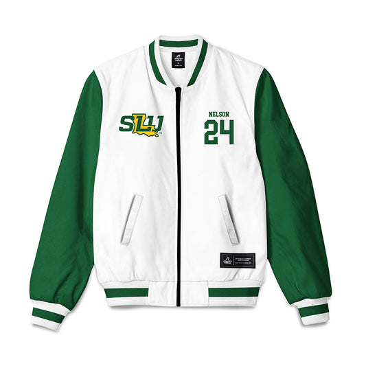 SLU - NCAA Women's Soccer : Aja Nelson - Bomber Jacket-0