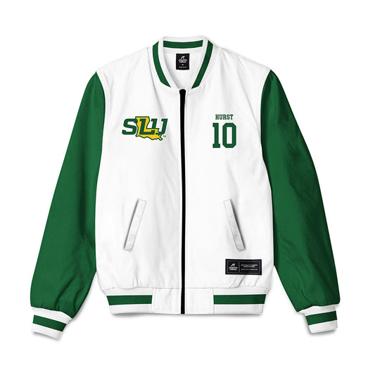 SLU - NCAA Women's Basketball : Netalya Hurst - Bomber Jacket-0