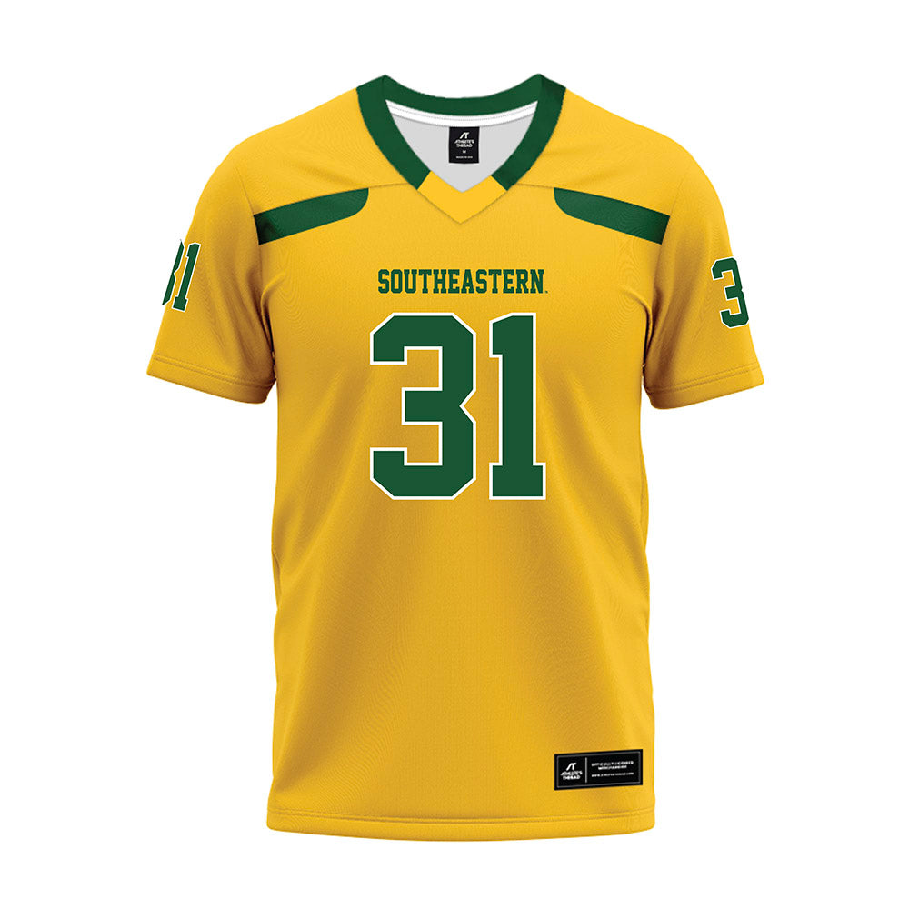 SELU - NCAA Football : Lennis Finister Jr. - Premium Football Jersey-0