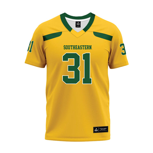 SELU - NCAA Football : Lennis Finister Jr. - Premium Football Jersey-0