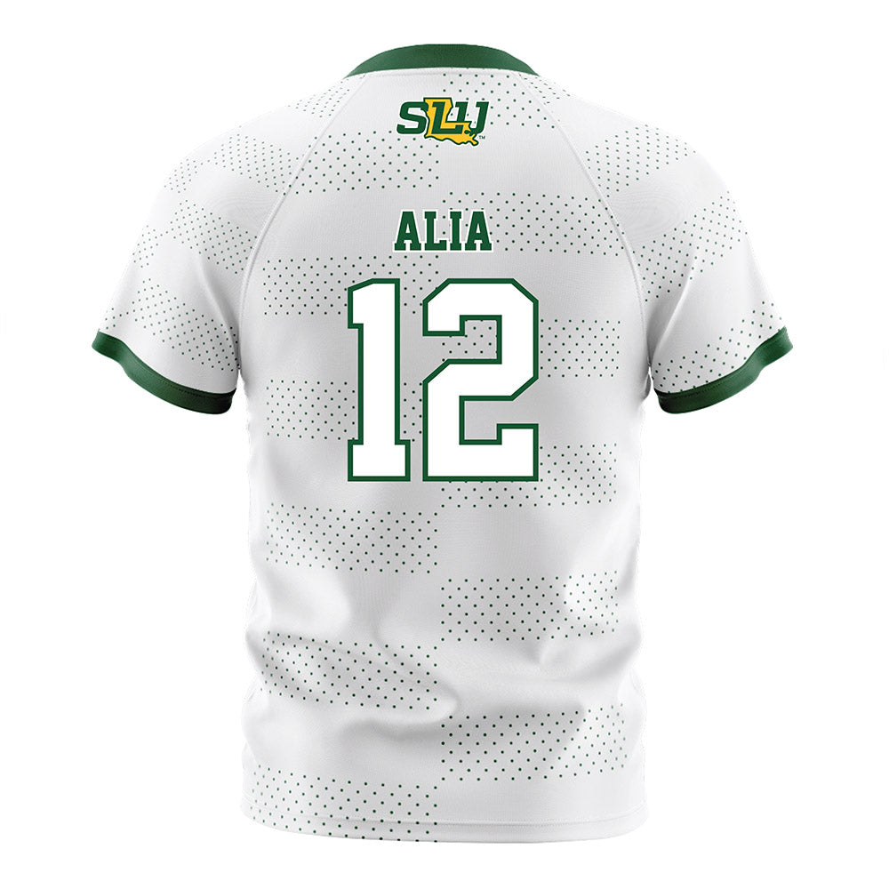SELU - NCAA Women's Soccer : Loegan Alia - White Soccer Jersey-1