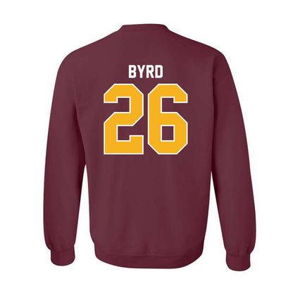 Winthrop - NCAA Baseball : Garrett Byrd - Classic Shersey Crewneck Sweatshirt-1