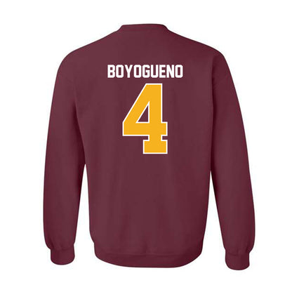 Winthrop - NCAA Men's Basketball : Pharrell Boyogueno - Classic Shersey Crewneck Sweatshirt-1