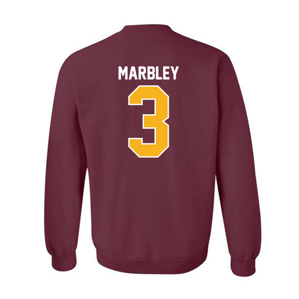 Winthrop - NCAA Women's Volleyball : Trabrece Marbley - Classic Shersey Crewneck Sweatshirt-1