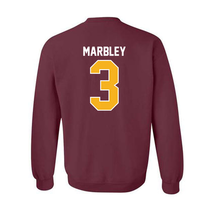 Winthrop - NCAA Women's Volleyball : Trabrece Marbley - Classic Shersey Crewneck Sweatshirt-1