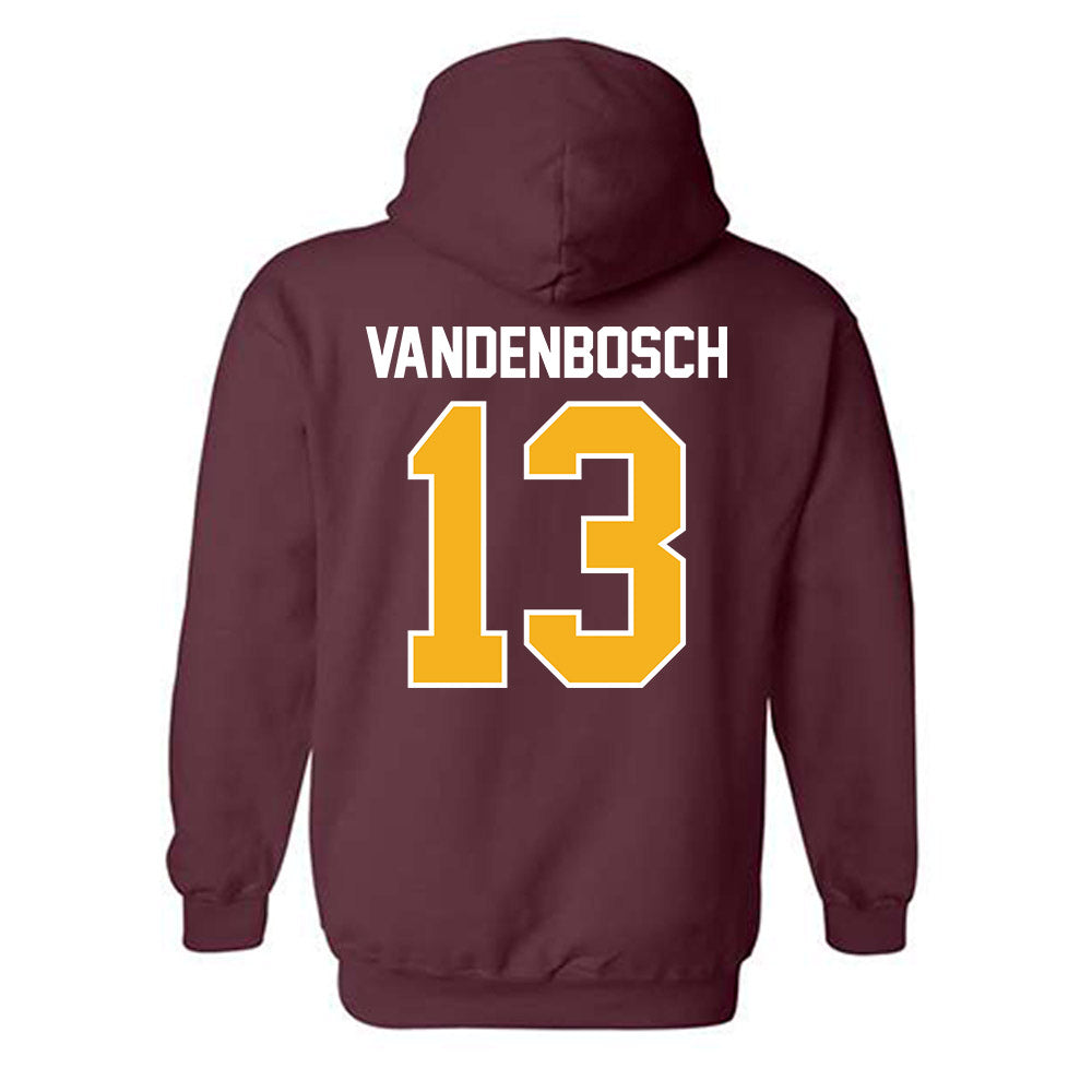 Winthrop - NCAA Baseball : Evan Vandenbosch - Classic Shersey Hooded Sweatshirt-1
