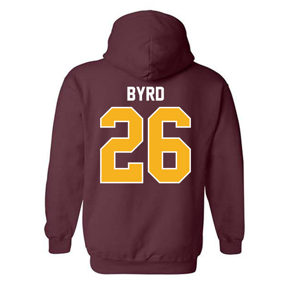 Winthrop - NCAA Baseball : Garrett Byrd - Classic Shersey Hooded Sweatshirt-1