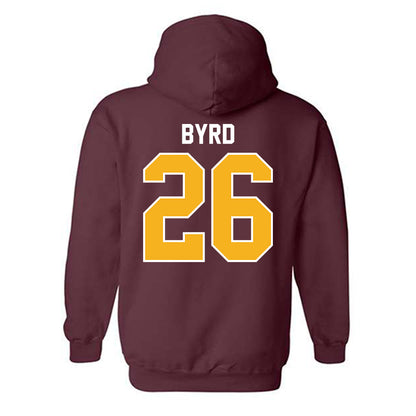 Winthrop - NCAA Baseball : Garrett Byrd - Classic Shersey Hooded Sweatshirt-1