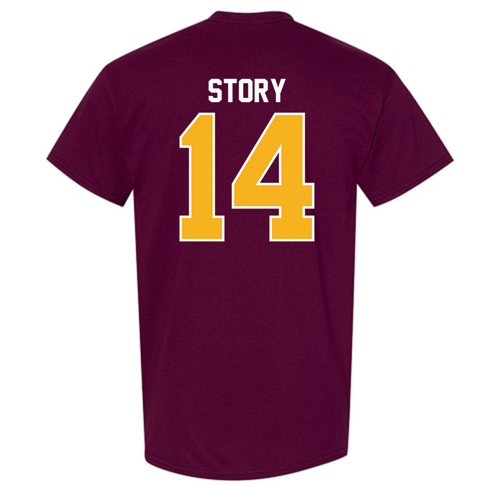 Winthrop - NCAA Men's Soccer : Logan Story - Classic Shersey T-Shirt-1