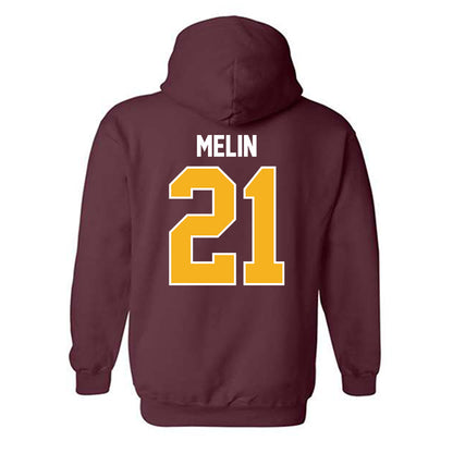 Winthrop - NCAA Women's Soccer : Camdyn Melin - Classic Shersey Hooded Sweatshirt-1