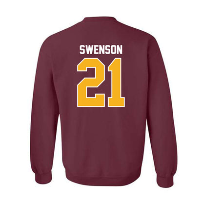 Winthrop - NCAA Men's Soccer : Caleb Swenson - Classic Shersey Crewneck Sweatshirt-1