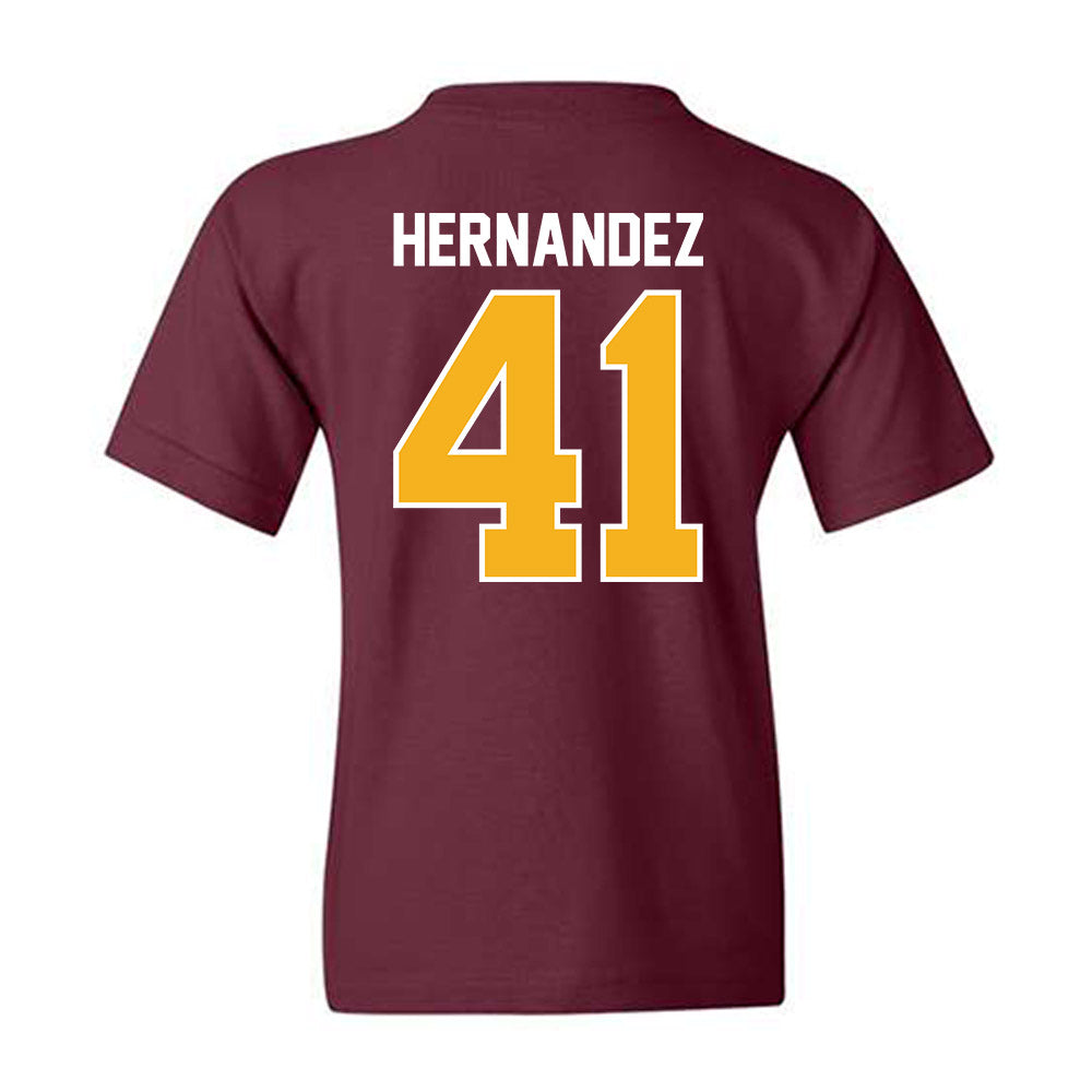 Winthrop - NCAA Baseball : Jaylen Hernandez - Classic Shersey Youth T-Shirt-1