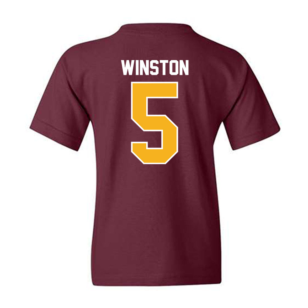 Winthrop - NCAA Women's Soccer : Zaria Winston - Classic Shersey Youth T-Shirt-1