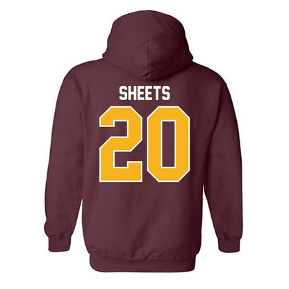 Winthrop - NCAA Women's Soccer : Lindsay Sheets - Classic Shersey Hooded Sweatshirt-1