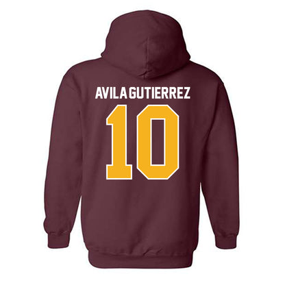 Winthrop - NCAA Women's Soccer : Monssi Avila-Gutierrez - Classic Shersey Hooded Sweatshirt-1