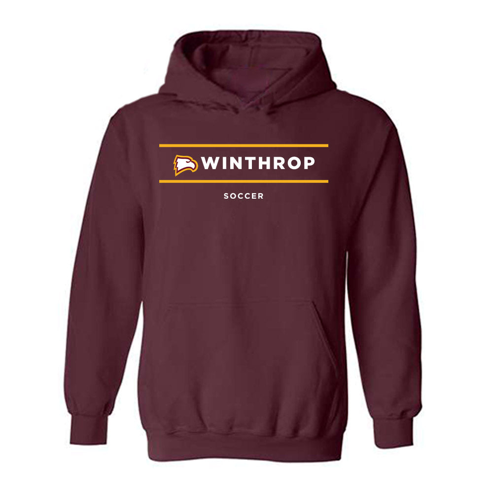 Winthrop - NCAA Men's Soccer : Emidio Castro - Classic Shersey Hooded Sweatshirt-0