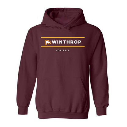Winthrop - NCAA Softball : Bridget Mazzo - Classic Shersey Hooded Sweatshirt-0