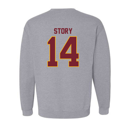 Winthrop - NCAA Men's Soccer : Logan Story - Classic Shersey Crewneck Sweatshirt-1